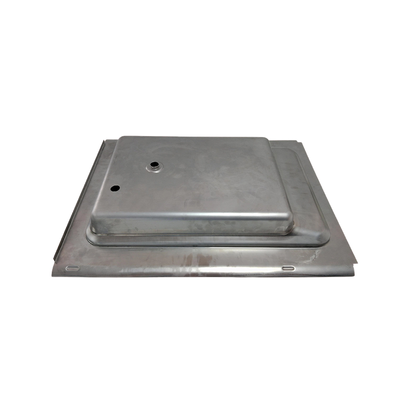 How do large drawn parts ensure uniform wall thickness?